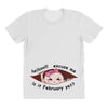 February Peeking Out Asian Baby Girl All Over Women's T-shirt
