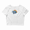 real unicorns have curves Crop Top
