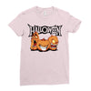 halloween Ladies Fitted T-Shirt