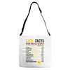 Leo Facts Zodiac Adjustable Strap Totes