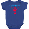 i need a hug Baby Bodysuit