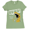 rawr means i love you Ladies Fitted T-Shirt