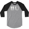 fishing   problem solved 3/4 Sleeve Shirt