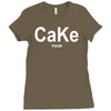 cake tour Ladies Fitted T-Shirt