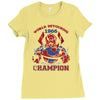 world devouring champion Ladies Fitted T-Shirt