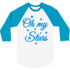 oh my stars adult 3/4 Sleeve Shirt