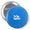 the dogfather boxer white Pin-back button
