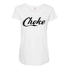 Choke Maternity Scoop Neck T-shirt