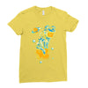 space cat Ladies Fitted T-Shirt