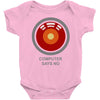 computer says no Baby Onesie