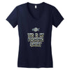 my fishing shirt Women's V-Neck T-Shirt
