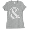 of mice and men ampersanarchy2 Ladies Fitted T-Shirt