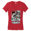 hook jaw 1, ideal gift or birthday present Women's V-Neck T-Shirt