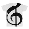 the music is the key All Over Men's T-shirt