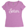 senor Women's Triblend Scoop T-shirt