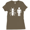 ant man Ladies Fitted T-Shirt