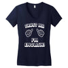 trust me i'm english Women's V-Neck T-Shirt