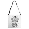 You Cant Scare Me I am Biker Papa Adjustable Strap Totes