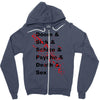 the heads Zipper Hoodie