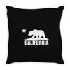 california bear Throw Pillow