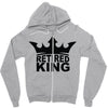 retired king Zipper Hoodie