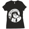 aw snap! Ladies Fitted T-Shirt