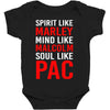be like the greats Baby Bodysuit