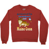 maine coon cat Crewneck Sweatshirt