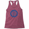 isla nublar vet Racerback Tank