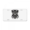 demon wolf License Plate