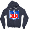 blm! take a knee Zipper Hoodie