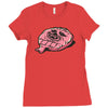 wookie cushion Ladies Fitted T-Shirt