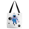 Space Astronot Tote Bags
