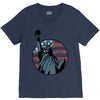 us flag 2 V-Neck Tee