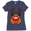 rudolph Ladies Fitted T-Shirt