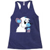 arctic fox adopt Racerback Tank