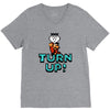 turn up V-Neck Tee