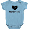 xxxtentacion black logo Baby Bodysuit