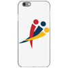 red blu yellow iPhone 6/6s Case