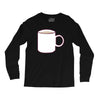glass and coffee Long Sleeve Shirts