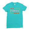 may the force be with you Ladies Fitted T-Shirt