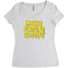 more cheese please Women's Triblend Scoop T-shirt