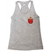 christmas cookie pocket Racerback Tank