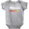 musculs installing Baby Bodysuit
