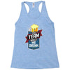 drinking beer Racerback Tank