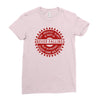 falling confucius Ladies Fitted T-Shirt