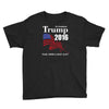 trump 2016 election make america great again Youth Tee