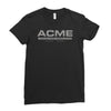 movie tshirt inspired classic films   acme products Ladies Fitted T-Shirt