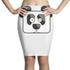 panda pixel Pencil Skirts