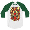 deer and monster 3/4 Sleeve Shirt